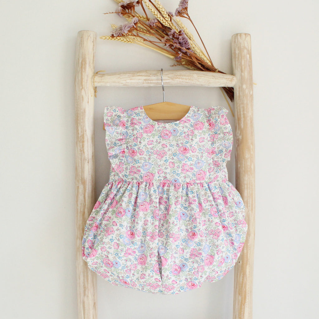 Pink Liberty romper