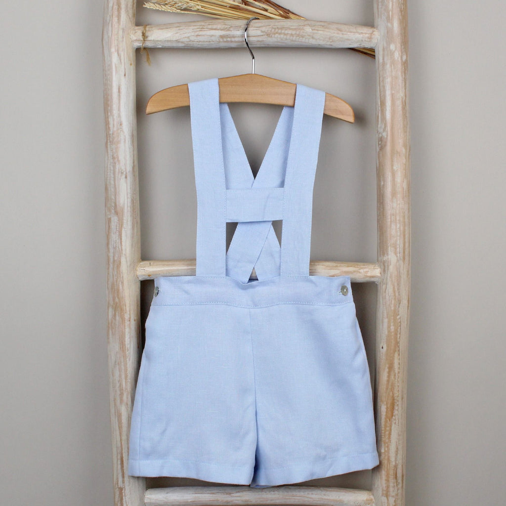 Oliver shorts with straps in blue