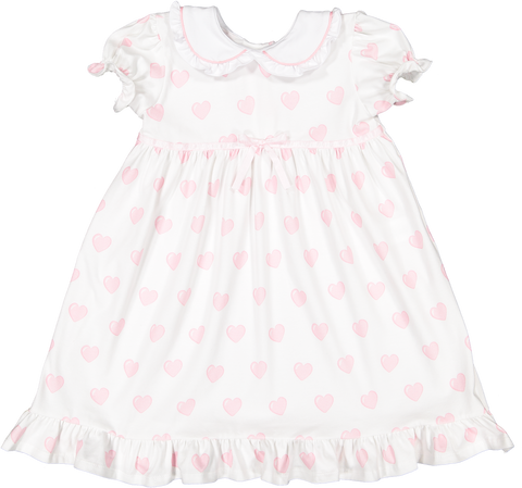 Hearts Pink Nightgown