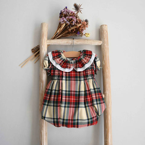 Classic Tartan romper