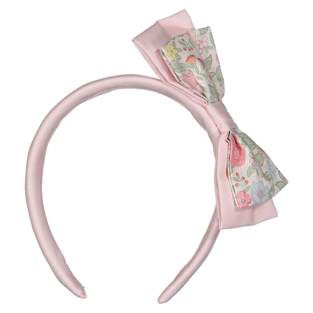 Pink Floral Headband