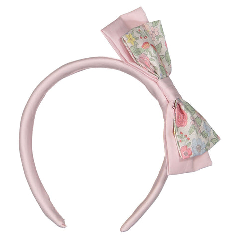 Pink Floral Headband