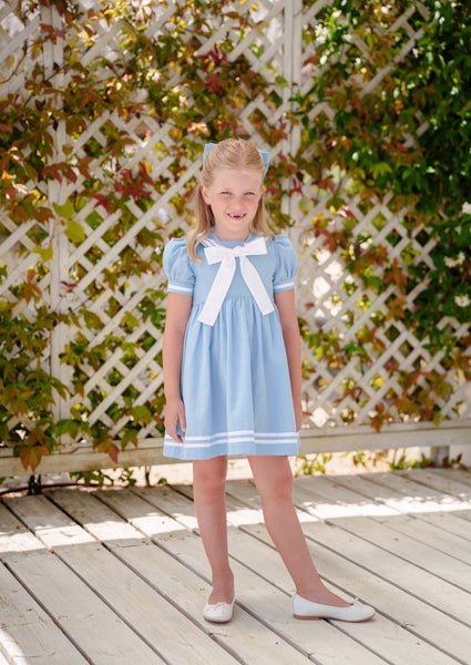 Ocean Blue Sailor Dress PREORDER