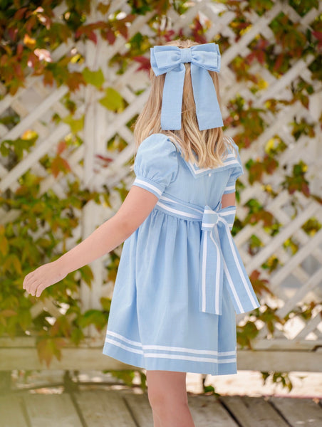Ocean Blue Sailor Dress PREORDER