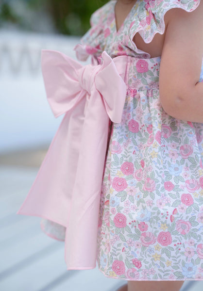 Pink Floral Baby Set
