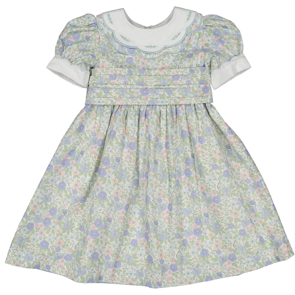 Blue Floral Dress