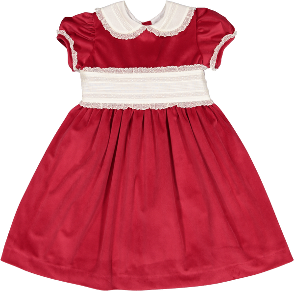 Santa Red Velvet dress