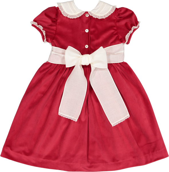 Santa Red Velvet dress
