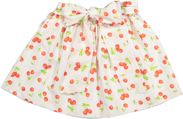 Classic Cherries Skirt and shirt set