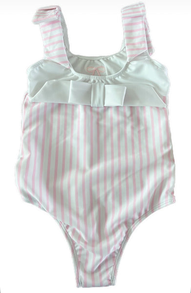 Stripes Pink Swimsuit