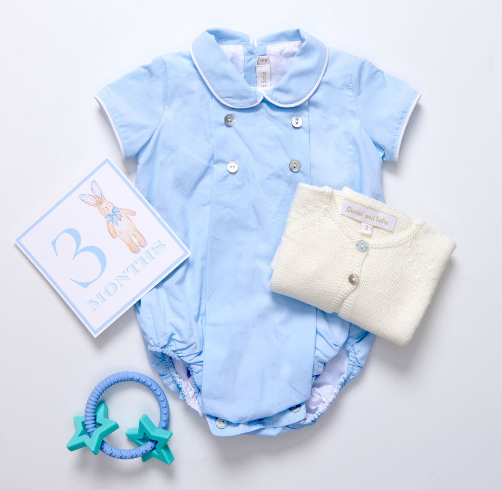 Blue Romper