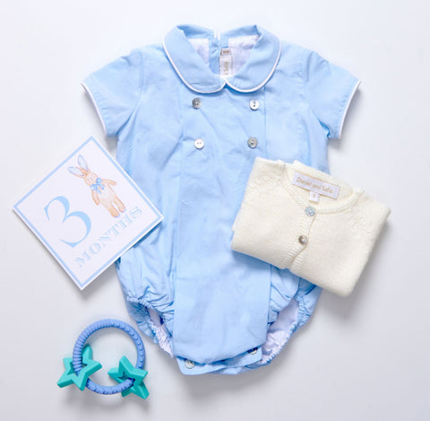 Blue Romper