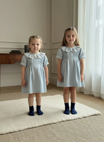 Emilia dress with smocked chest