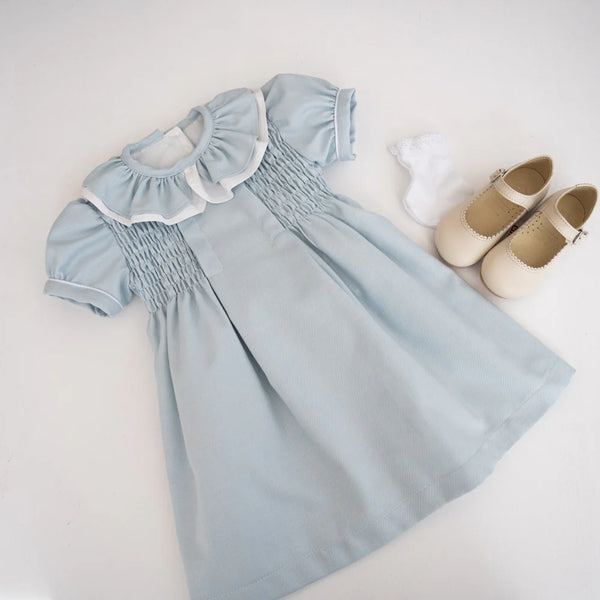 Emilia dress with smocked chest