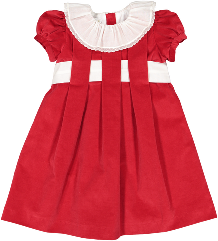 Red Velvet Dress