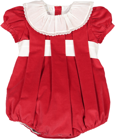 Red Velvet Romper