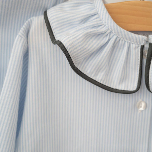 Blue Striped pyjama for girl