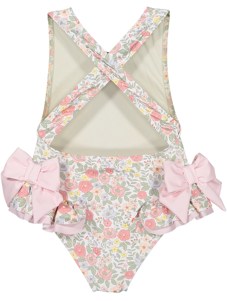 Pink Floral Swimsuit
