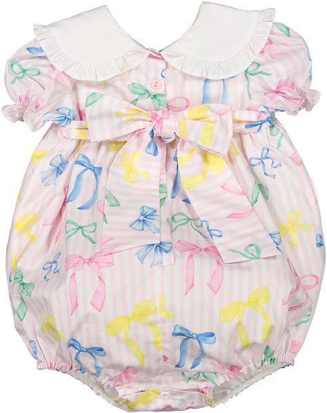 Rainbow Bows Romper