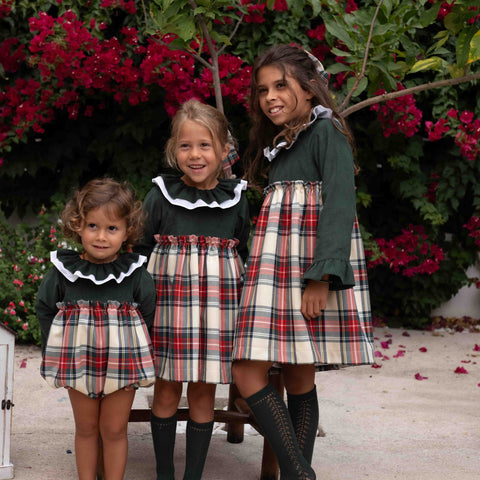 Green Tartan Dress