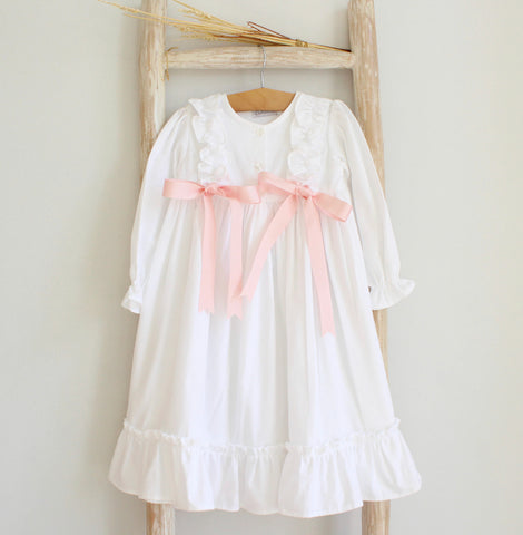 Charlotte white nightgown
