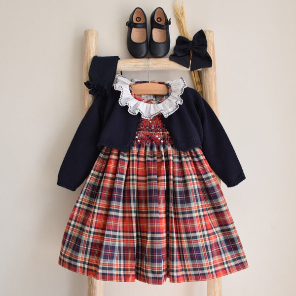 Alexandra dress in tartan