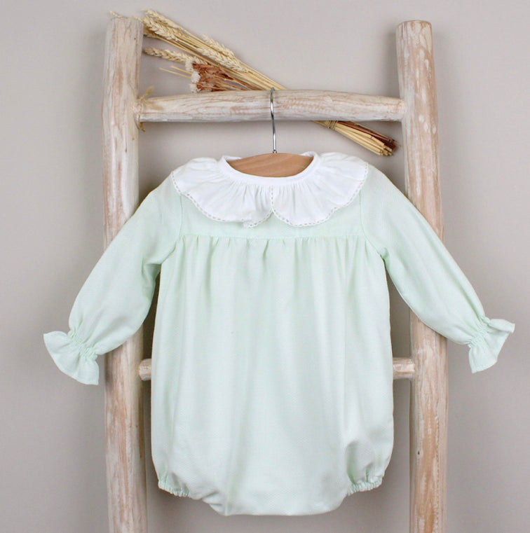 Baby mint romper