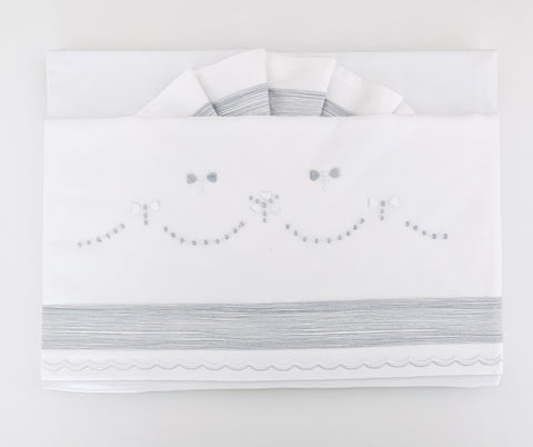 Grey Dragonfly Bed Linen set